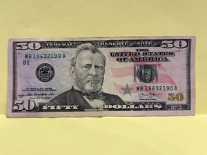 dollar bill fancy 1963 Feb 19/1963 Sept 21 birthday note - Picture 1 of 2