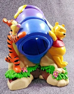 2002 Disney Winnie The Pooh & Tigger Honey Pot Dixie Paper Cup Dispenser - Picture 1 of 6