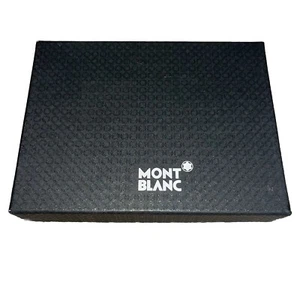 NEW Montblanc Meisterstuck Blk Leather Small Notebook/Wallet 30650 14244 In box - Picture 1 of 11