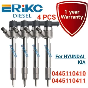 0445110410 Common Rail Injector 0445110411 Original 33800-2A800 for HYUNDAI KIA - Picture 1 of 8