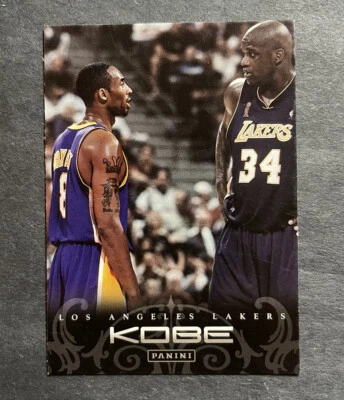 2012-13 Panini Kobe Anthology Kobe Bryant Shaquille O'Neal #93 HOF - Image 1 of 2
