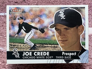 2001 Fleer Tradition Joe Crede #356 Chicago White Sox - Bild 1 von 2