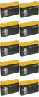 10 Panasonic Aj-P33mp Dvcpro Cassette Video Tapes