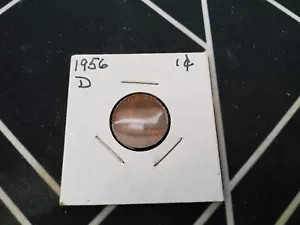 1956-D Lincoln Cent - Picture 1 of 2