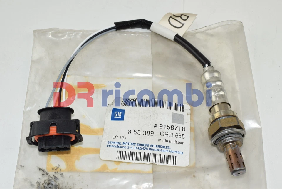 Sonda Lambda Opel Astra H Vectra B C - Opel 855389 GM 9158718 - Imagen 1 de 4