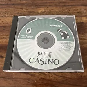 Bicycle Games Casino PC CD, Microsoft (2001) - Picture 1 of 2
