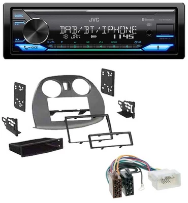 JVC Bluetooth DAB USB MP3 Autoradio für Mitsubishi Eclipse 4G 2005-2012 - Bild 1 von 4