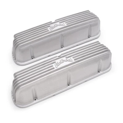 Edelbrock 41609 Classic Small Block Fits Ford Satin Valve Cover - Image 1 of 4