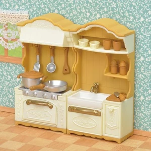 Sylvanian Families Ka-420 Muebles Cocina Estufa Fregadero Set EPOCH Calico Cr... - Imagen 1 de 24