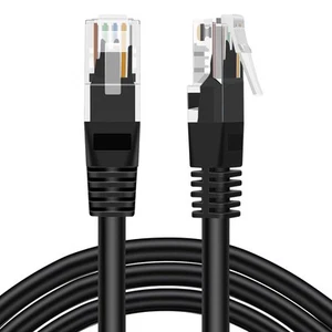Cable Ethernet Cat 5e 25 pies, cable de conexión a Internet Cat 5 Cable Cat5e Conexión RJ45 - Imagen 1 de 6