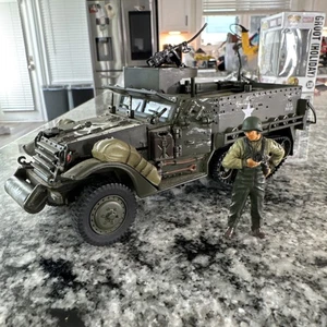 21st Century Toys Ultimate Soldier 1:32 USA 3081532 Half Tank W/ Soldier - Picture 1 of 24