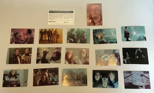 1974-87 Star Trek Paramount Roddenberry  Promo Set #2125 16 Cards COA Klingons - Picture 1 of 10