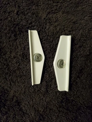 Juego de cubierta de bisagra de puerta - Secador Maytag Neptune con tornillos OEM 33001764 WP33001764 USADO Foto 1 de 2