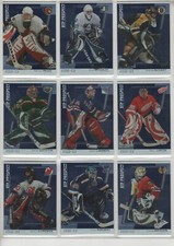2002-03 Be a Player Between the Pipes Hockey 150 Card Set