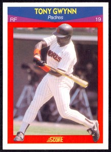1990 Score 100 Superstars Tony Gwynn San Diego Padres #3