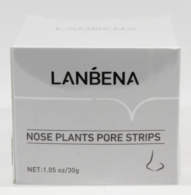 Lanbena Face & Nose Pore Strips Blackhead & Oil Removal, Cleansing LB6283 - Image 1 of 4