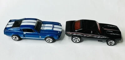 Mattel Hot Wheels 2010 New Models ‘67 Shelby Mustang GT-500 + 67 Camaro - Image 1 of 4