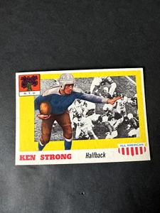 1955 Topps All-American Football Ken Strong, #24, Ex - Picture 1 of 2
