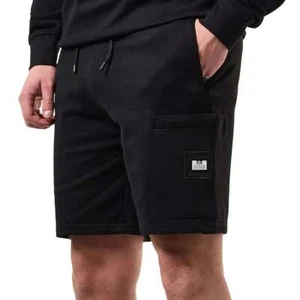 Pantalón Corto para Sudar Weekend Offender 2314 Hawkins Parche Bolsillo Negro***Precio de venta sugerido por el fabricante 50,00 GBP*** - Imagen 1 de 3