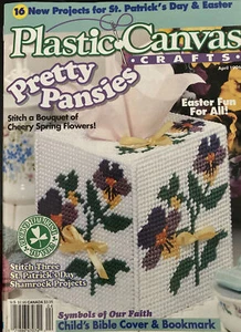 Revista Artesanía Lona Plástica Abril 1996, 16 proyectos Día de San Patricio Pascua - Imagen 1 de 8