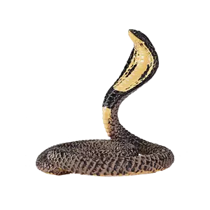 Mojo KING COBRA Zoo Salvaje Animales Juguetes Modelo Figura Juguetes Plástico Selva Serpientes - Imagen 1 de 8