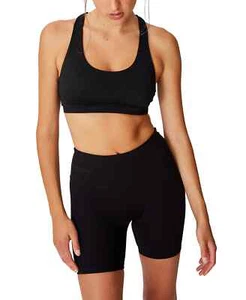 COTTON ON Women's Active Core Bike Short Black - Picture 1 of 2