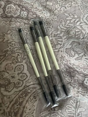 Set Of 4 CRC Lab NYC ~  DOUBLE ENDED BROW BRUSH ~ Brow Brush and Spoolie Sealed - Image 1 of 3