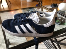 adidas gazelle white leather womens