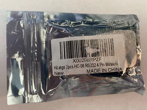 HiLetgo 2pcs HC-06 RS232 4 Pin Wireless Bluetooth Serial RF Transceiver - Picture 1 of 2