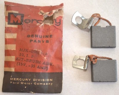 Новый из старых запасов 1958-1962 Ford/Thunderbird/Mercury комплект щеток генератора пара 1959 1960 61 - Изображение 1 из 4