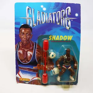 FIGURA DE COLECCIÓN 1992 AÑOS 90 HORNBY GLADIATORS B801 SHADOW JEFFERSON KING SIN USAR SIN USAR TARJETA - Imagen 1 de 11