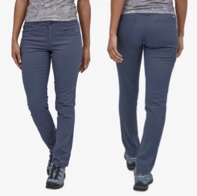 Patagonia Escala Rock Climbing Pants Dolomite Blue Slim Fit Women’s Size 4 - Image 1 of 4