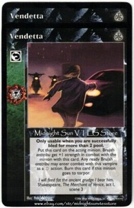 Vendetta x2 Third Edition V:TES VTES Vampire CCG