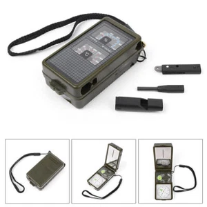 Brújula multifunción 10 en 1 para supervivencia militar camping exterior senderismo kit - Imagen 1 de 8