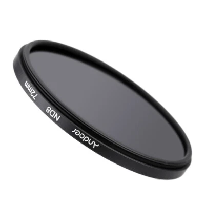 72mm +CPL+ND8 Circular Filter Kit Circular Polarizer Filter ND8 N7Y3 - Image 1 of 4