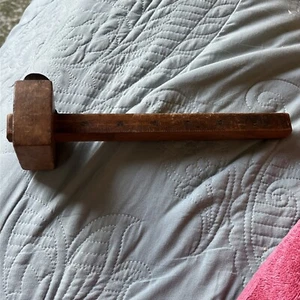 VTG STANLEY SW HEART BRASS / WOODEN GAUGE SCRIBE NO. 65 Free Shipping USA - Picture 1 of 14