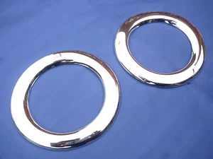 Chrome fog lamp light trim bezel covers surrounds Range Rover Sport 2005-2009 - Picture 1 of 4