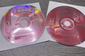 Tomb Raider Chronicles PC Game D00000F Game Disc And Level Editor Discs Only - Picture 1 of 3