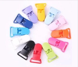 20 un. chupete para bebé insignia plástico clips ficticios estilo clip en T - Imagen 1 de 19