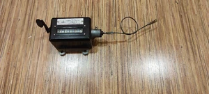 Vintage Mechanical Rev Counter Industrial Universal Meter Soviet USSR - Picture 1 of 4