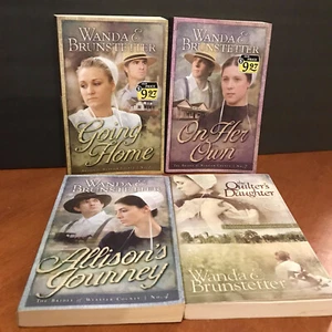 Lot: Wanda E. Brunstetter Books Amish Romance The Brides of Webster County 1-4 - Picture 1 of 8