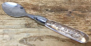 Teaspoon Tea Spoon Lucite Controlled Bubbles Mejsel Ikea Plastic Stainless 18/8 - Picture 1 of 1