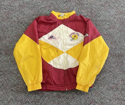 Vintage Arizona State Sun Devil Apex One Zip Windbreaker Jacket Size Large Used Cover
