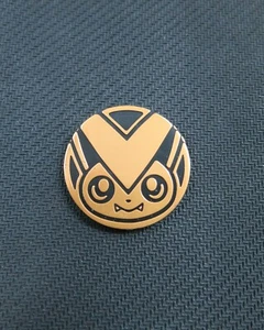 1x Moneda de Oro Victini Pokemon Tarjeta TCG Monedas de Coleccionista - Imagen 1 de 1