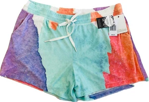 P. J. Salvage Shorts XL Ladies Lounging Multi color teal purple Orange NWT $48 - Picture 1 of 9