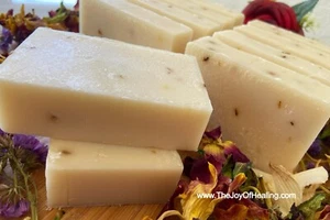 Rosemary & Thyme Shea Butter Natural Handmade Cold Process Soap - Picture 1 of 5