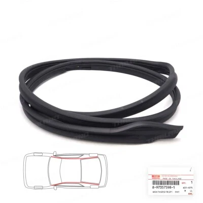 For Isuzu Mu-7 SUV Mu7 2006 - '13 Rh Roof Rubber Seal Weatherstrip - Image 1 of 4
