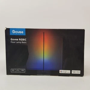 Govee RGBIC Floor Lamp LED Corner Smart Modern Music Sync Works with Alexa Black - Picture 1 of 13