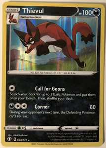 Pokemon Shining Fates Thievul 48/72 NM/M - Picture 1 of 1