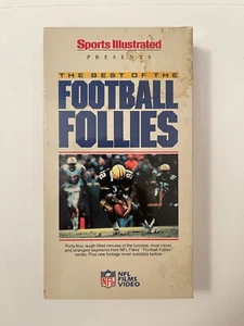 Sports Illustrated Presents The Best of The Football Follies NFL Video VHS 1986 - Picture 1 of 11